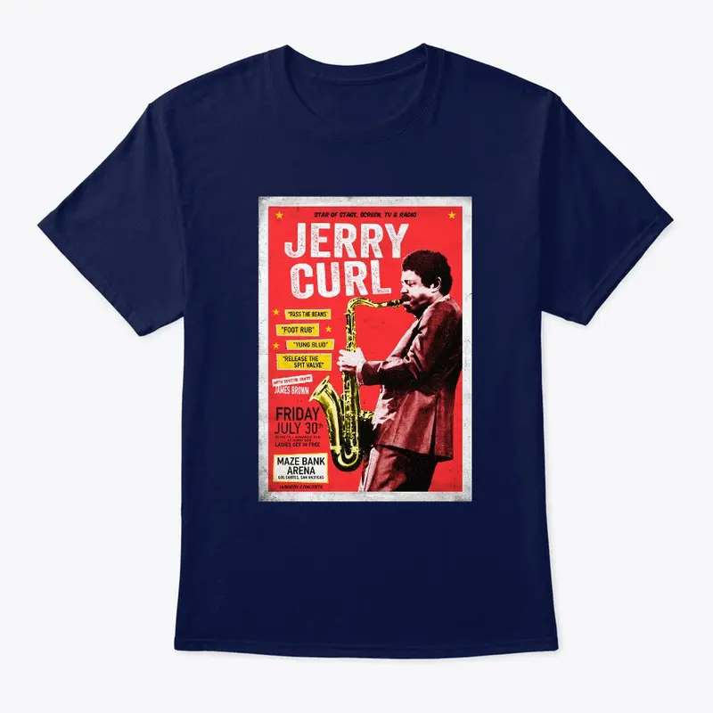 Jerry Curl Poster Tee