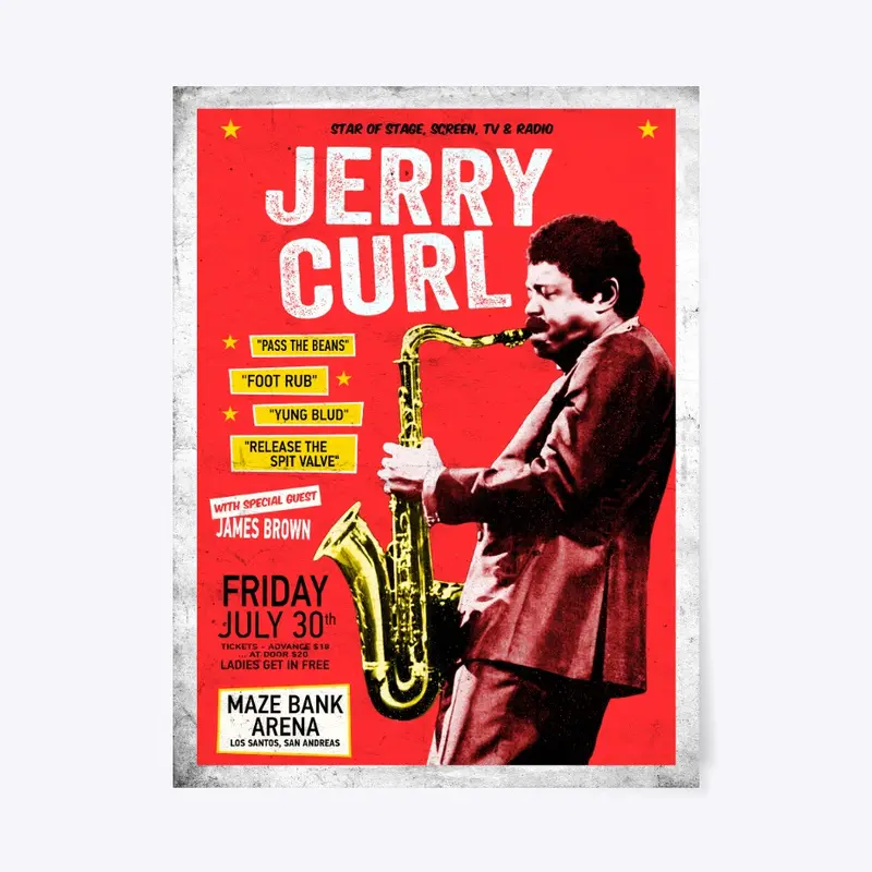 Jerry Curl Poster