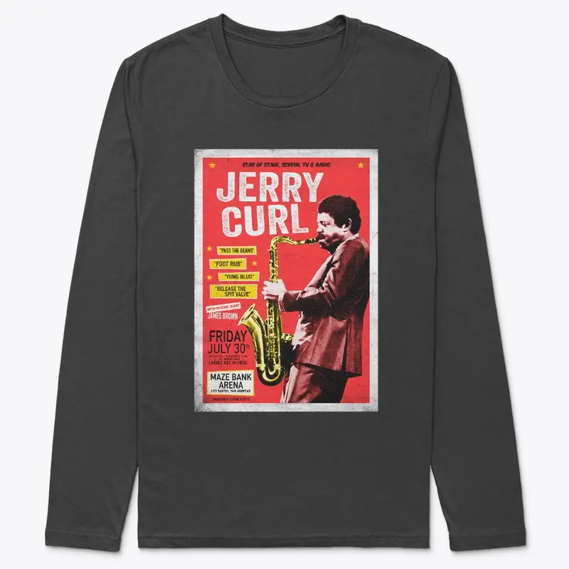 Jerry Curl Poster Tee