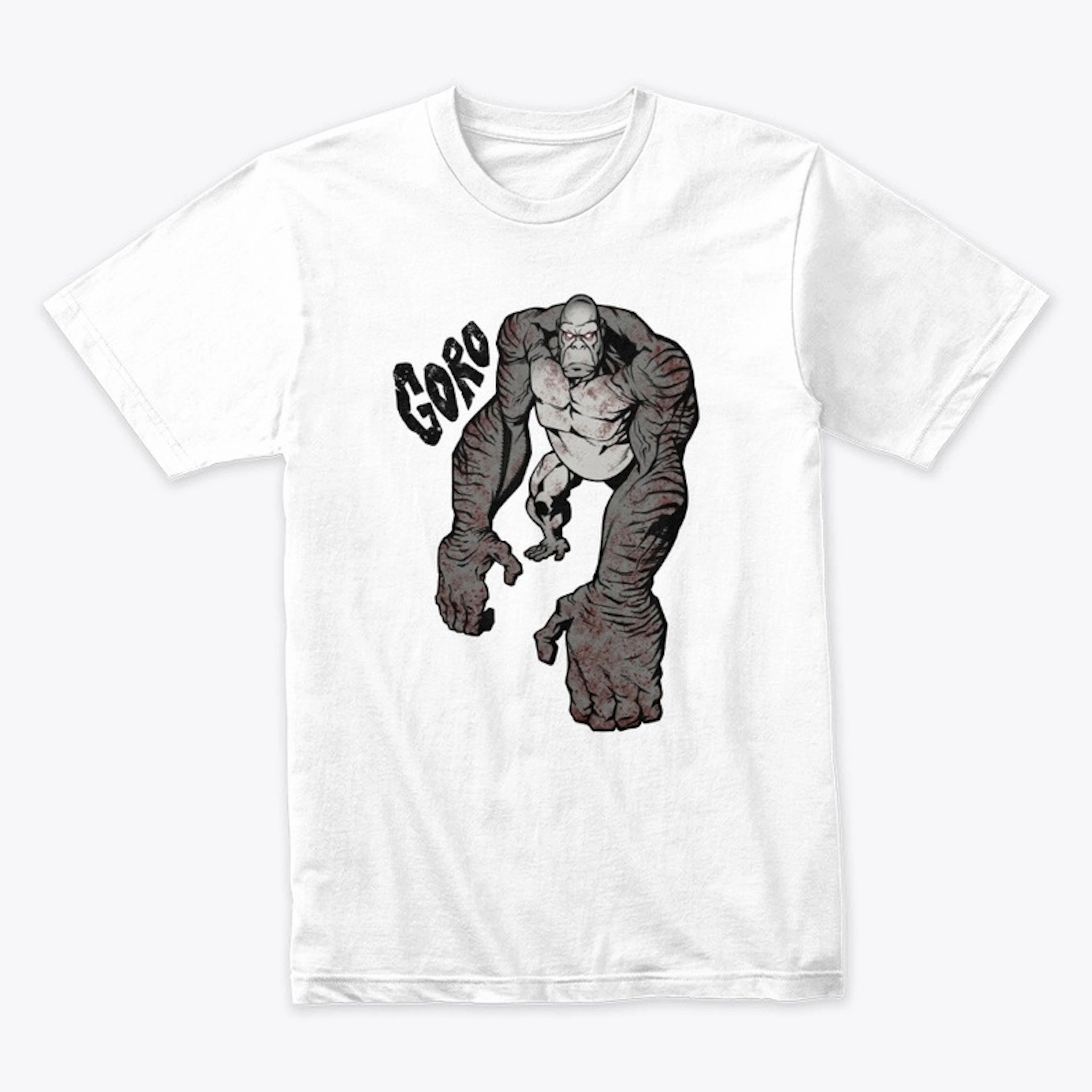 GORO The Mutant Primate White T-Shirt