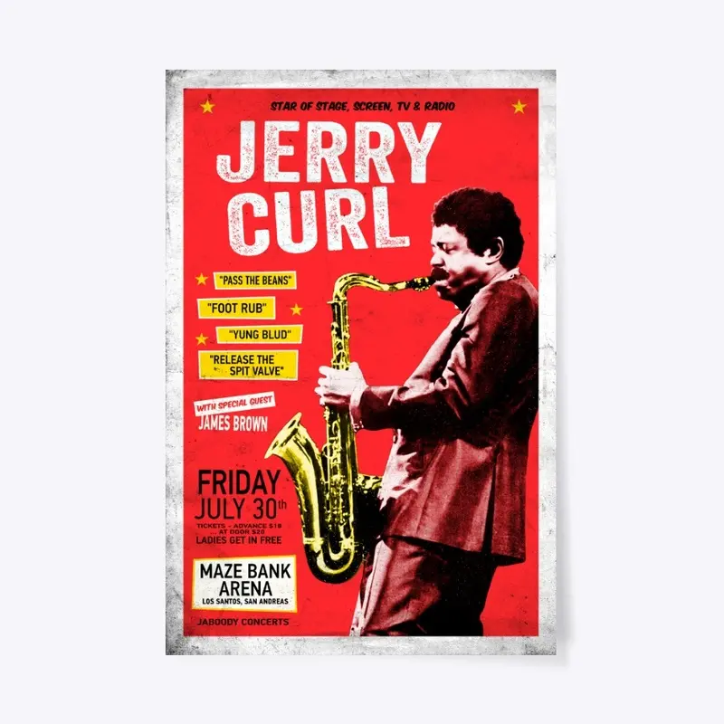 Jerry Curl Poster